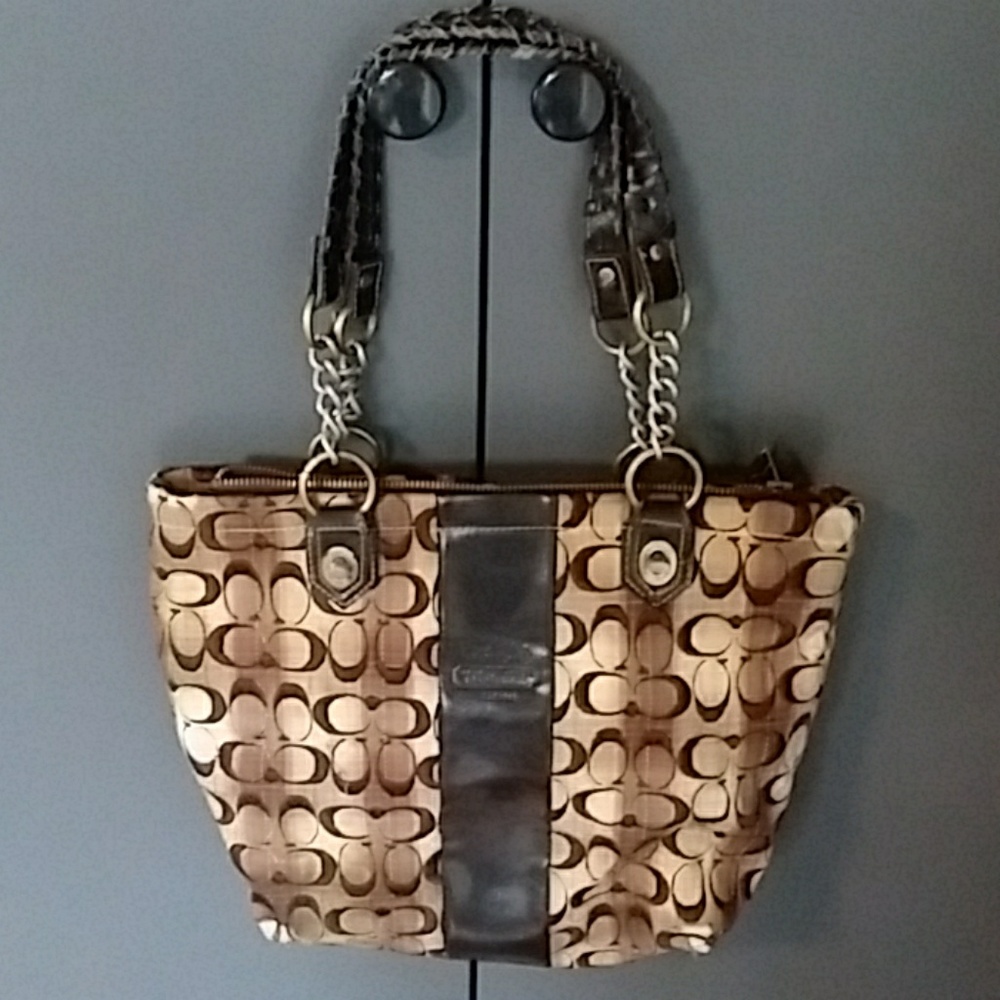 Coach fabric purse